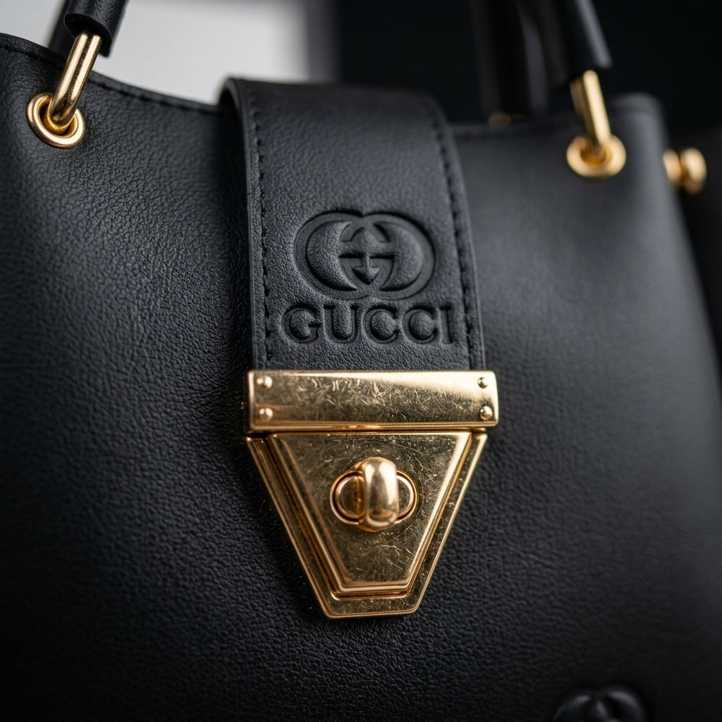 The "Onyx" 2-in-1 Embossed Handbag Set
