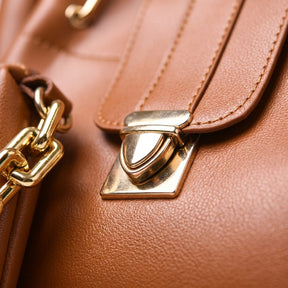 The "Sahara" 2-in-1 Tote & Pouch Set in Tan