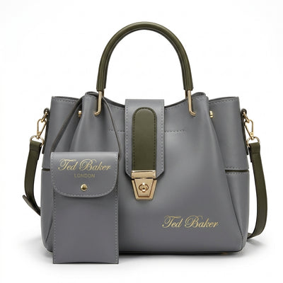 Elegant Ted Baker London Satchel with Bonus Pouch
