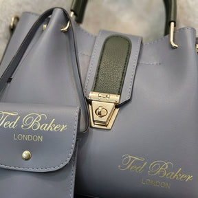 Elegant Ted Baker London Satchel with Bonus Pouch