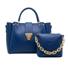 The "Azure" 2-in-1 Royal Blue Handbag Set