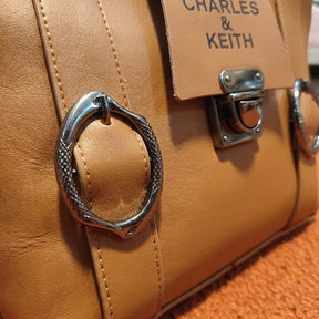 Luxury Camel Brown Shoulder Tote for Women