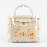 Emily Transparent Daisy Mini Tote Bag