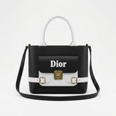 Modern Contrast Tote Bag